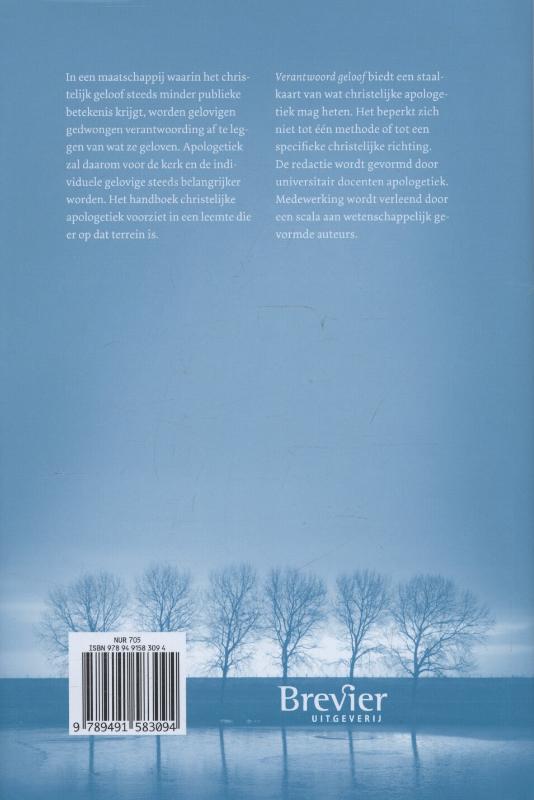 Verantwoord geloof achterkant