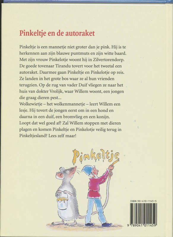 Pinkeltje En De Autoraket 21 achterkant