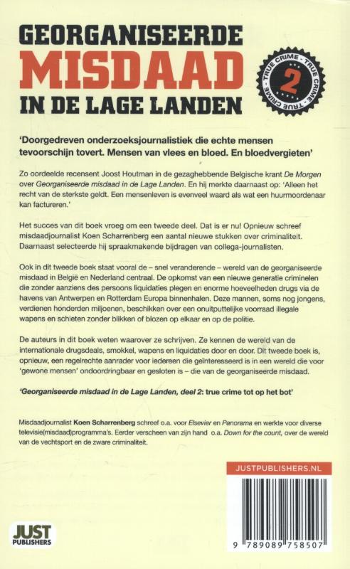Georganiseerde misdaad in de Lage Landen 2 achterkant