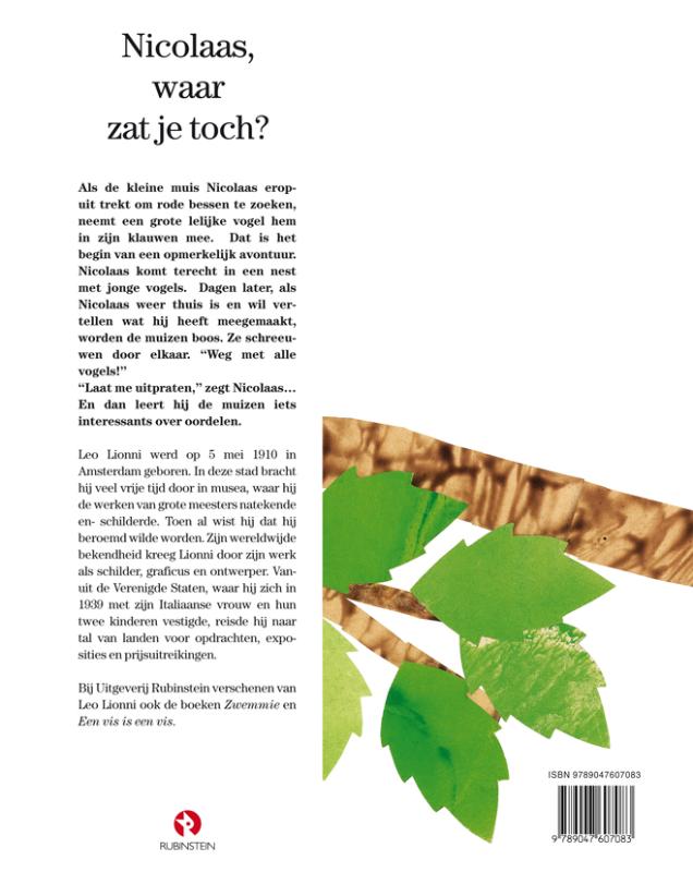 Nicolaas waar zat je toch? achterkant