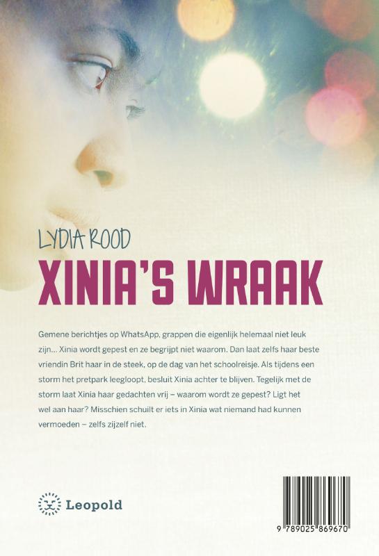 Xinia's wraak achterkant