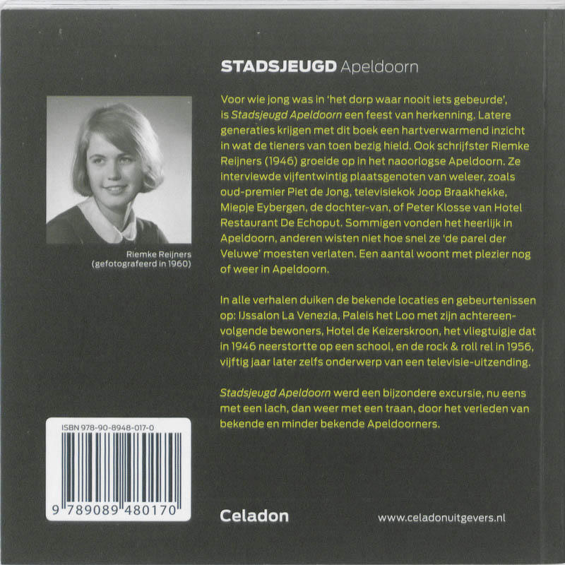 Stadsgeschiedenis - Stadsjeugd Apeldoorn achterkant