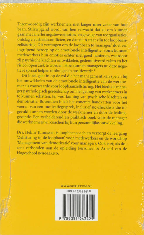 Investeren In Emoties achterkant