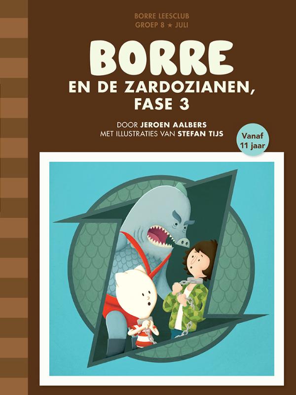 De Gestreepte Boekjes  -   Borre en de Zardozianen, fase 3