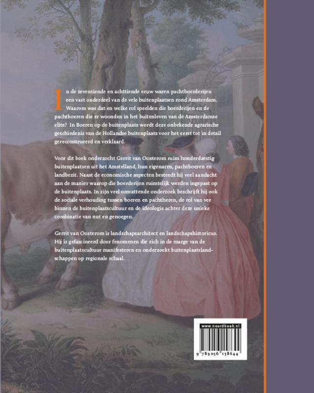 Boeren op de buitenplaats achterkant