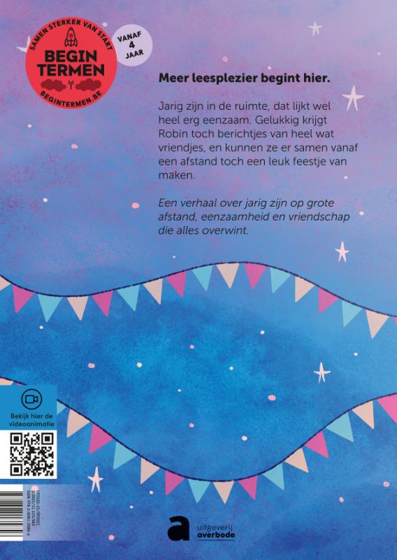 Robin, de jarige ruimtevaarder / Remi's leestip achterkant