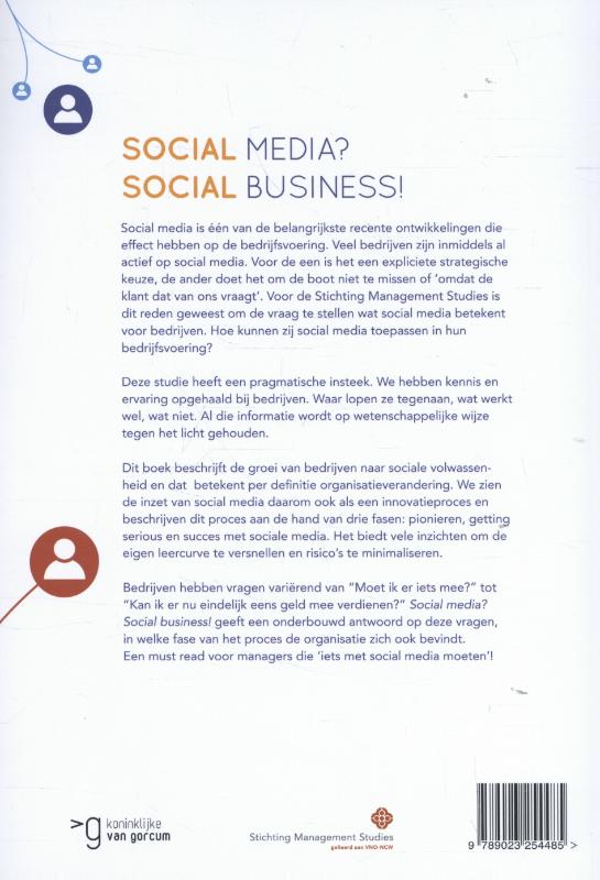 Social media? Social business! achterkant