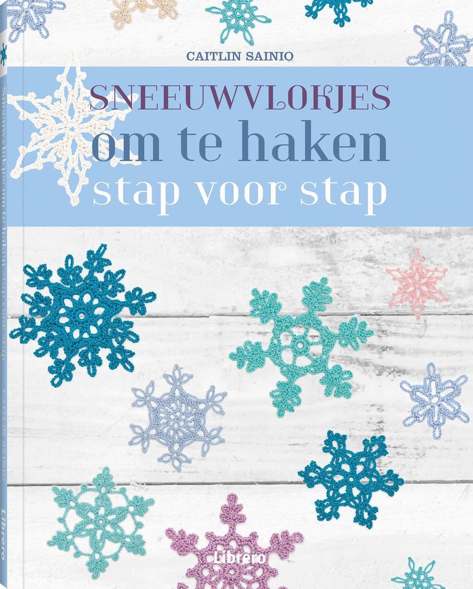 Sneeuwvlokjes om te haken - stap voor stap