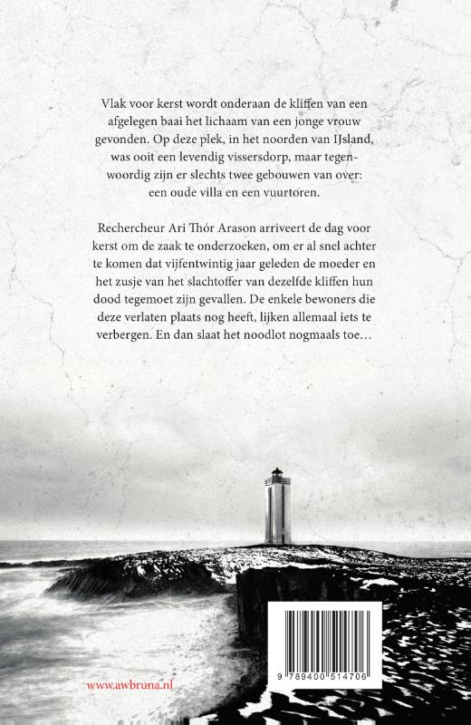 Ademloos / Duister IJsland / 4 achterkant