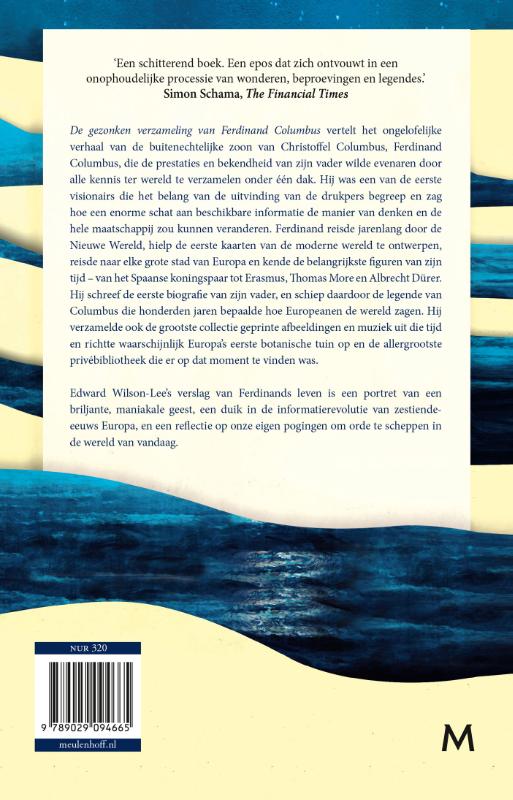 De gezonken verzameling van Ferdinand Columbus achterkant