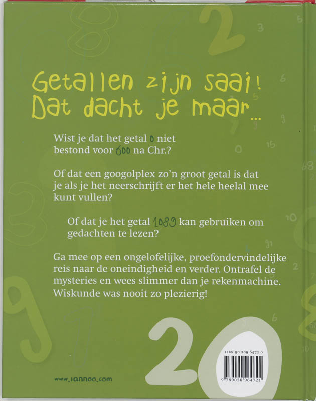 Spelen en goochelen met cijfers achterkant