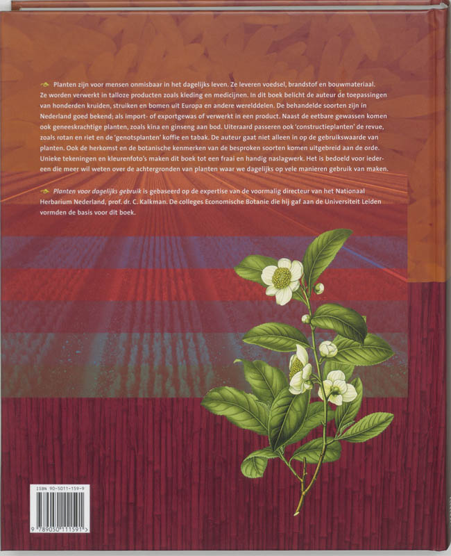 Planten Voor Dagelijks Gebruik achterkant