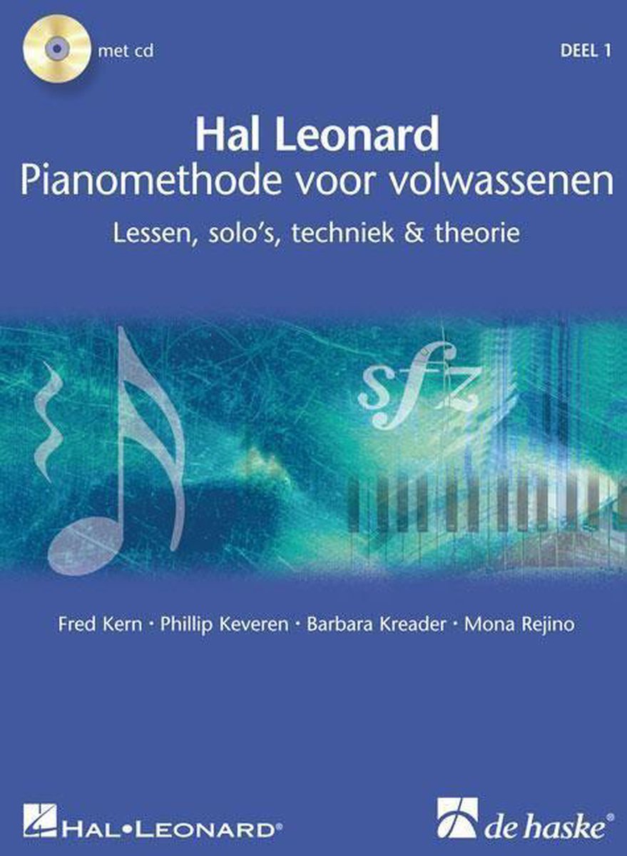 HAL LEONARD PIANOMETHODE VOOR VOLWASSENE