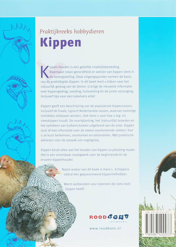 Kippen / Praktijkreeks hobbydieren achterkant