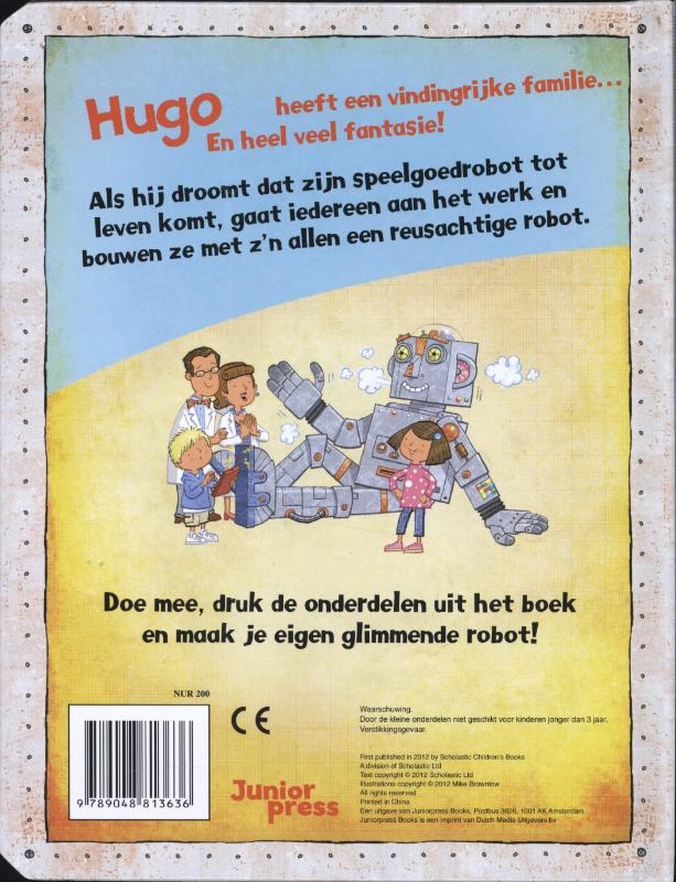 Maak een robot achterkant