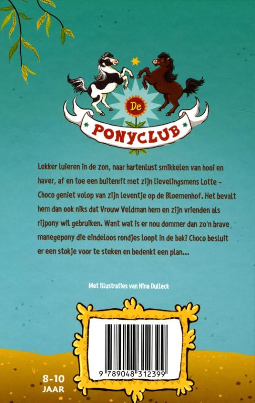 Supershetty's op paardrijles / De Ponyclub / 3 achterkant