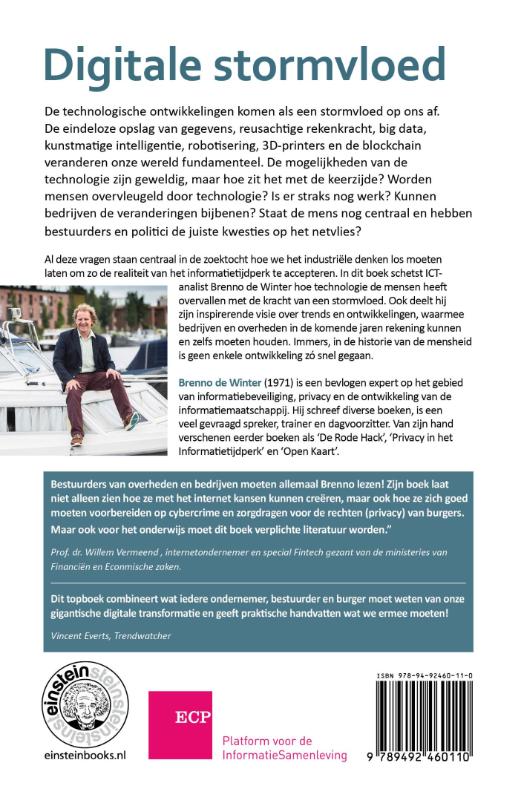 Digitale stormvloed achterkant