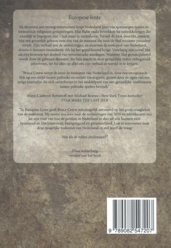 Europese lente achterkant