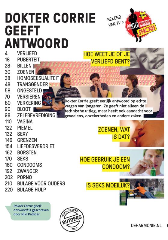 Dokter Corrie geeft antwoord achterkant
