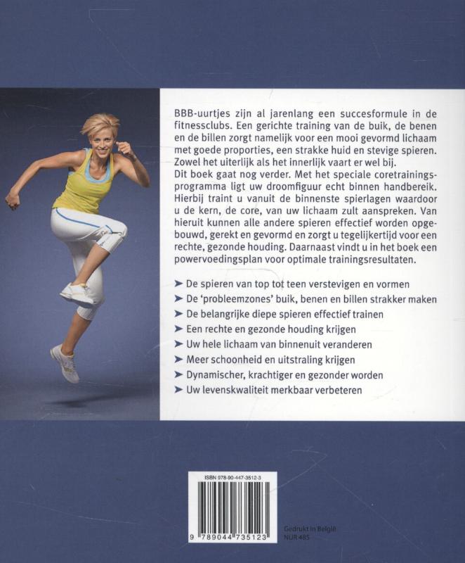 Train uw buik billen benen achterkant