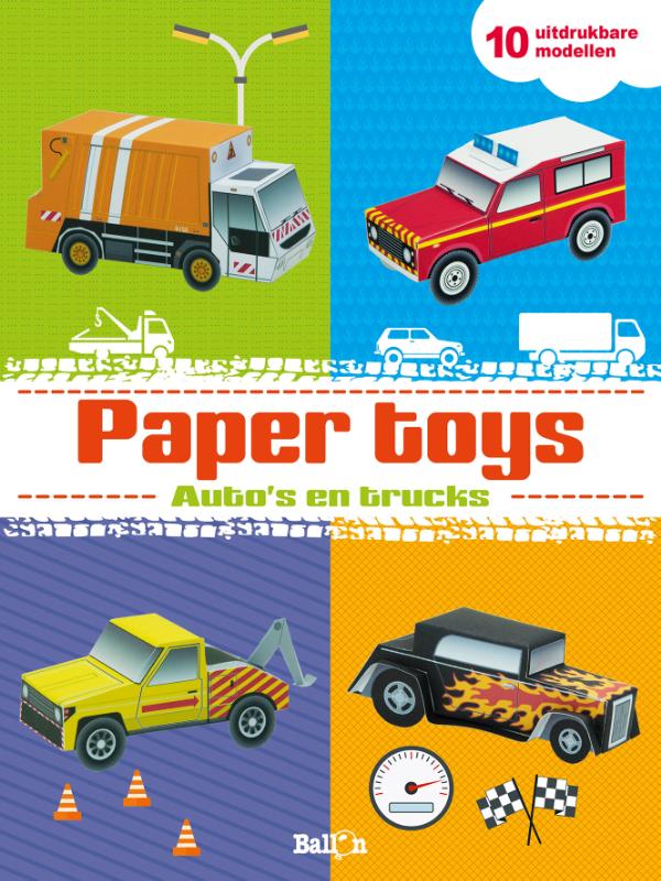 Paper Toys 0 - Auto's en vrachtwagens