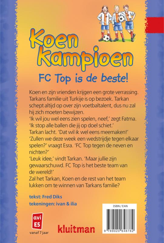 FC Top is de beste! / Koen Kampioen achterkant