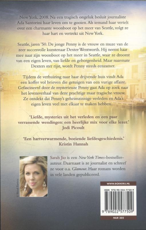 Die avond aan het meer achterkant