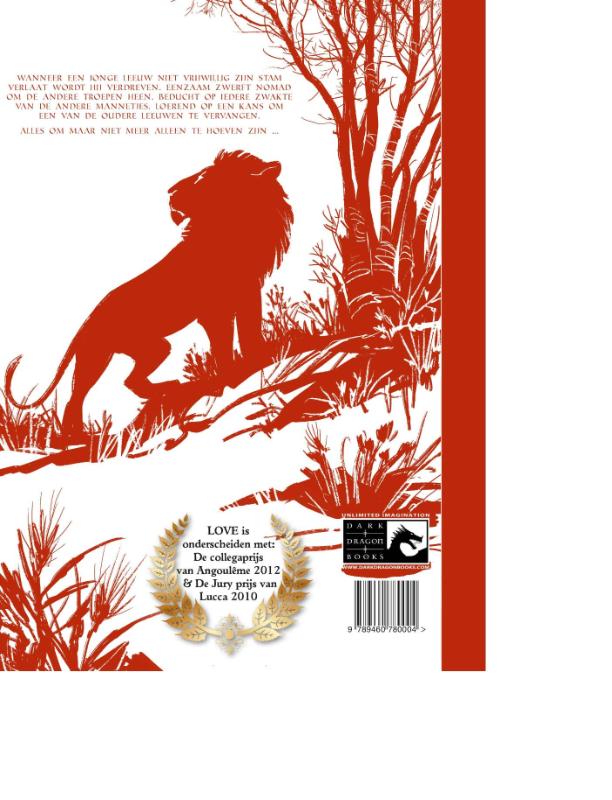 Love 3 -   De leeuw achterkant