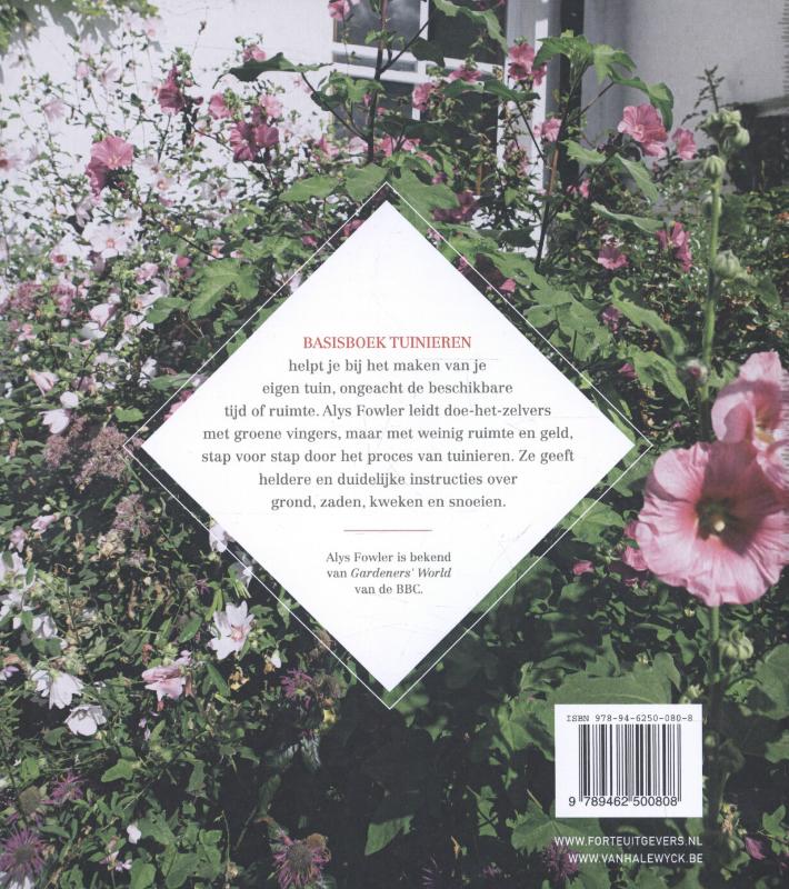 Basisboek tuinieren achterkant