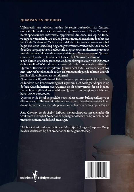 Qumran en de Bijbel achterkant