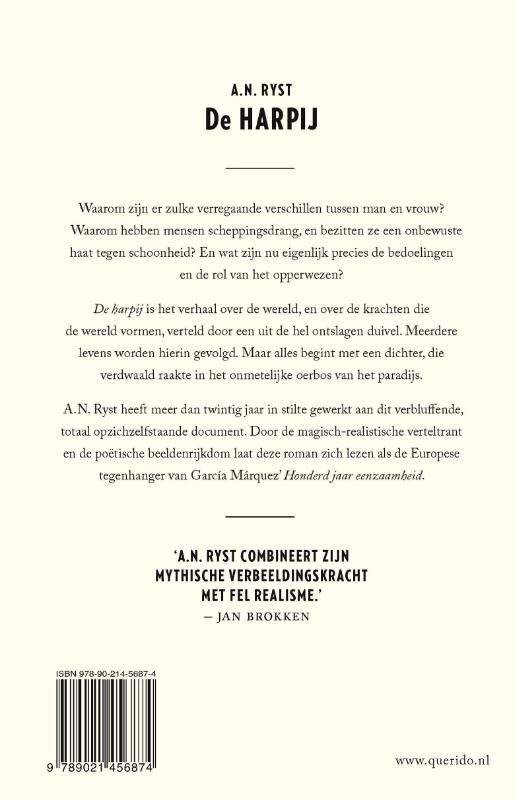 De harpij achterkant