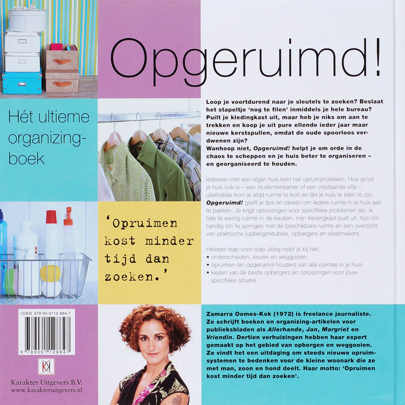 Opgeruimd achterkant