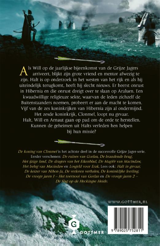 De koning van Clonmel / De Grijze Jager / 8 achterkant