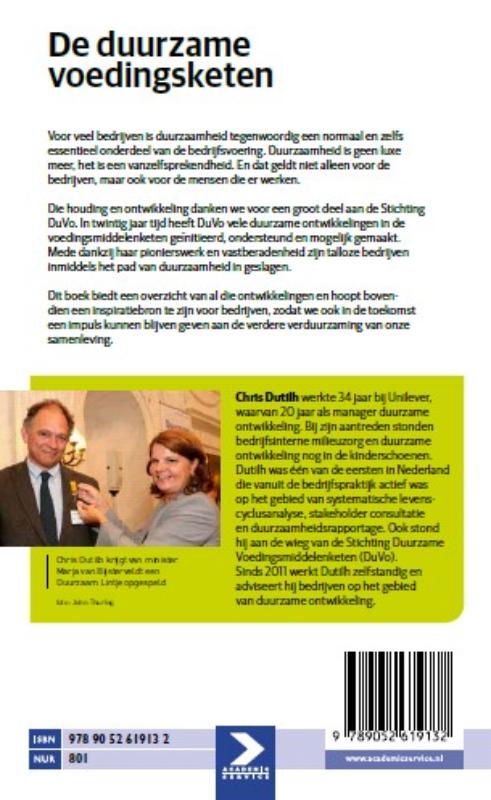 Duurzame Voedselketen achterkant