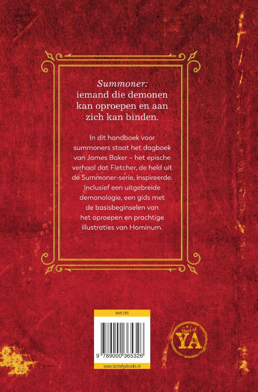 Handboek van een summoner / Summoner achterkant