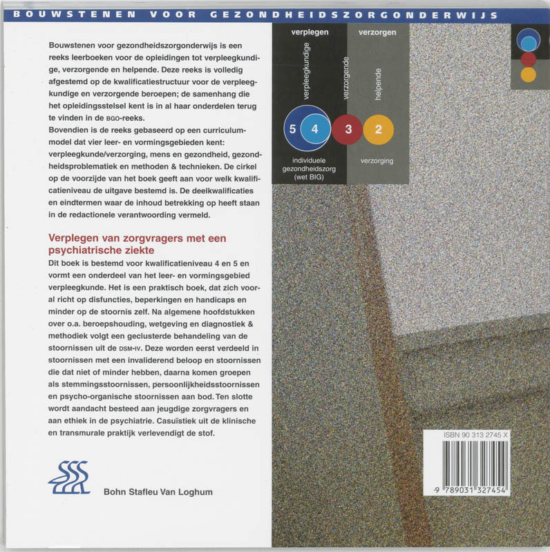 Verplegen van zorgvragers met een psychiatrische ziekte achterkant