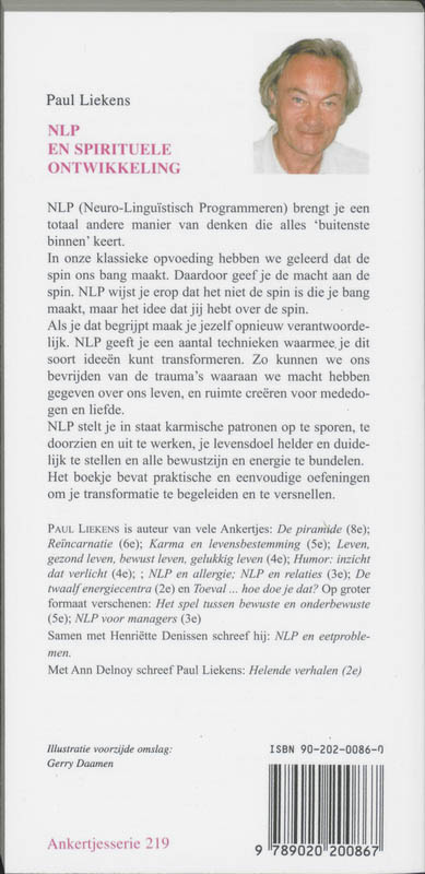 NLP en spirituele ontwikkeling / Ankertjes / 219 achterkant