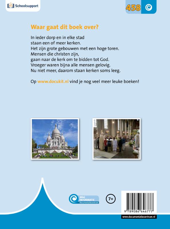 De kerk / Mini Informatie / 458 achterkant