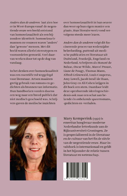 Anders dan de anderen achterkant