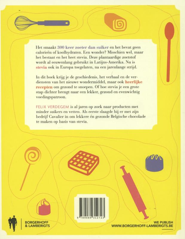 Stevia het zoete wondermiddel achterkant