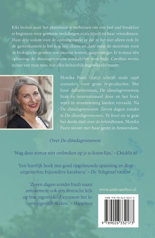 Te hooi en te gras / De dinsdagvrouwen / 3 achterkant