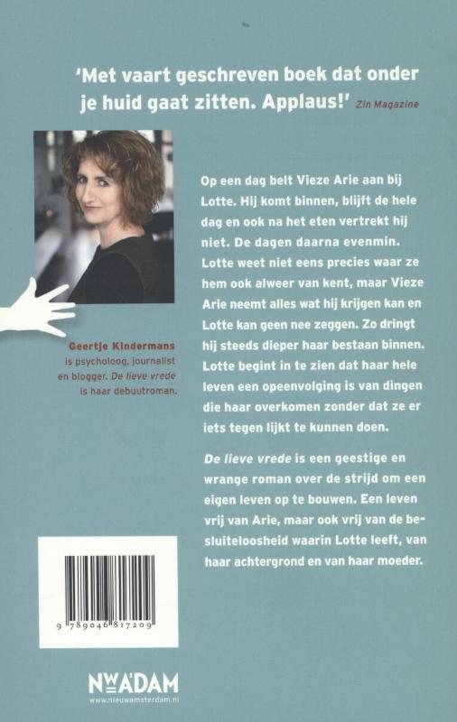 De lieve vrede achterkant