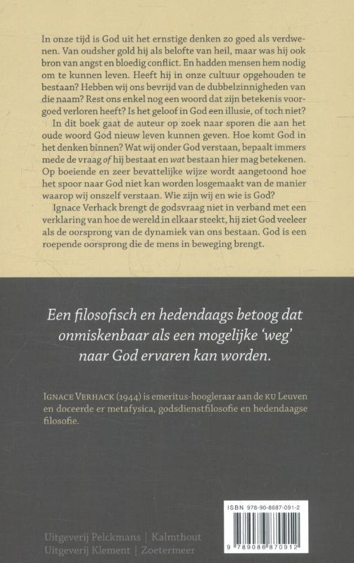 Wat bedoelen wij wanneer wij God zeggen? achterkant