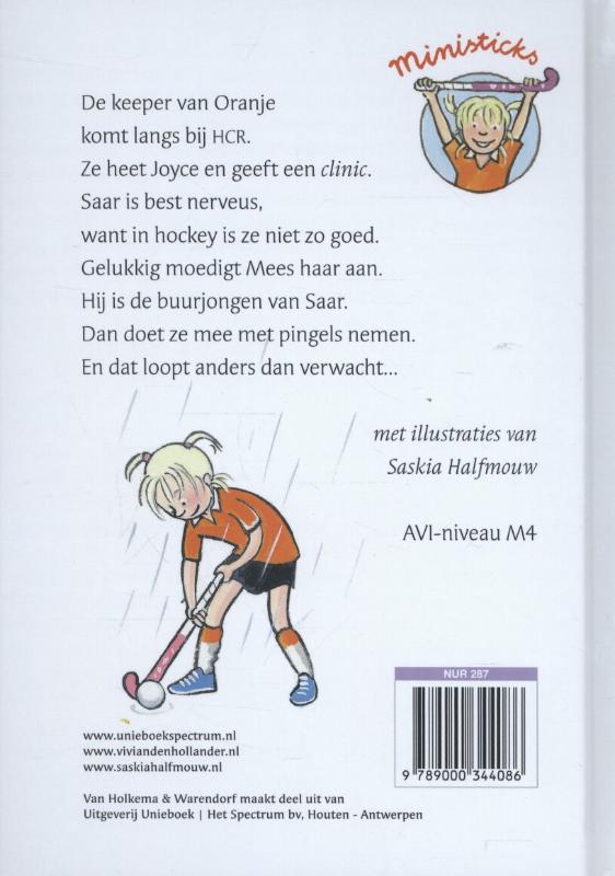 Goud voor Saar / Ministicks / 5 achterkant