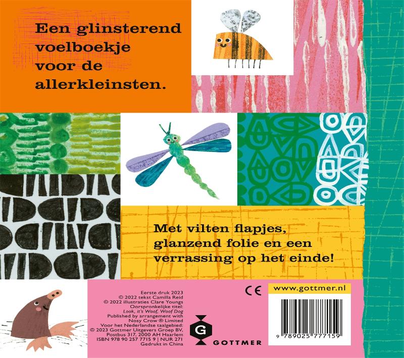 Woef woef, daar is Hond / Daar is - serie achterkant