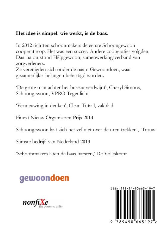 Gewoon doen achterkant