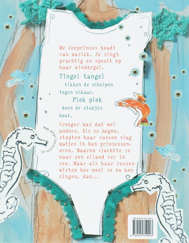 Het lied van de Zeeprinses achterkant