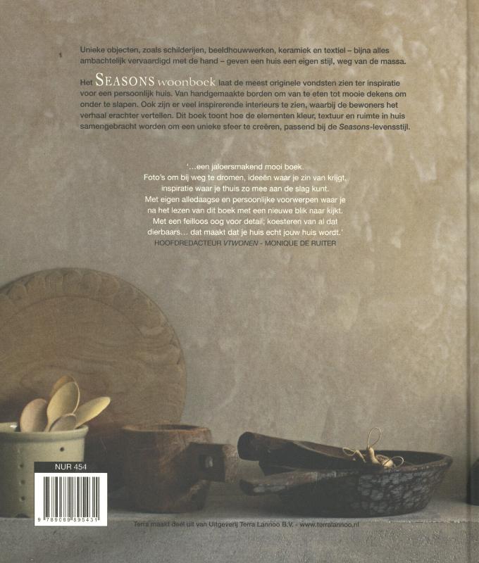 Seasons woonboek achterkant