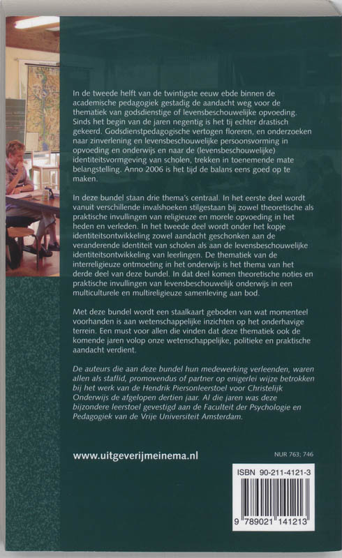 Levensbeschouwelijk leren samenleven / Religieus pluralisme en multiculturaliteit / 7 achterkant