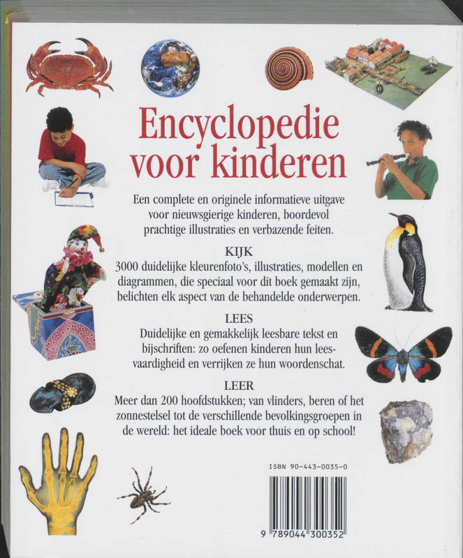 Encyclopedie Voor Kinderen achterkant